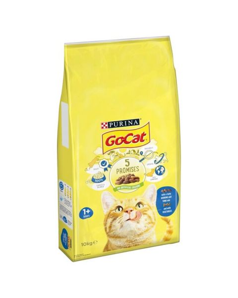 Go-Cat Adult Cat Food Tuna, Herring & Veg