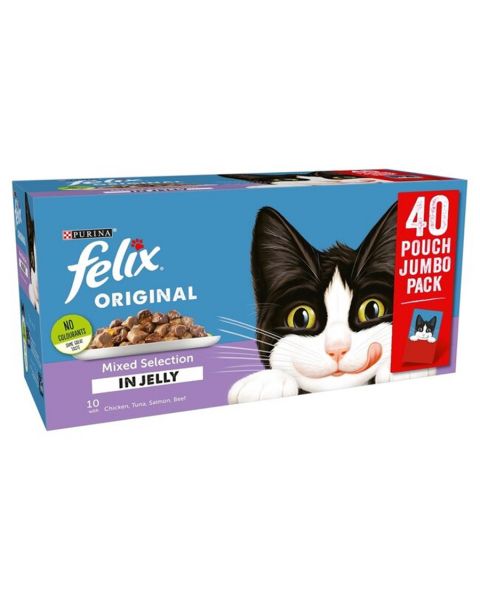 Felix Cat Food Mixed Selection in Jelly