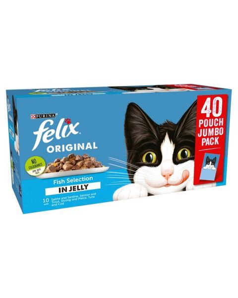 Felix Cat Food Fish Selection in Jelly