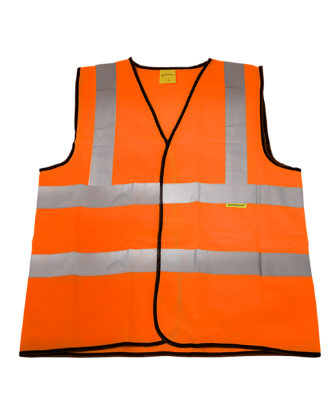 Hi-Vis Orange Waistcoat (Site and Road Use) - XX-Large
