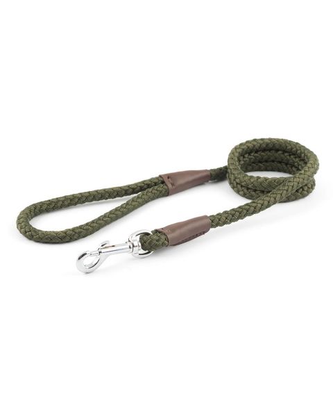 Ancol Heritage Collection Rope Lead Green
