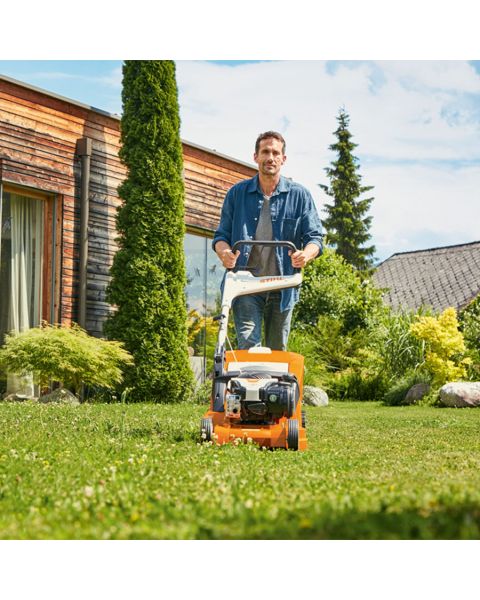 Stihl Powerful Self-Propelled Petrol Lawn Mower With Comfort Handle - RM 448 TC