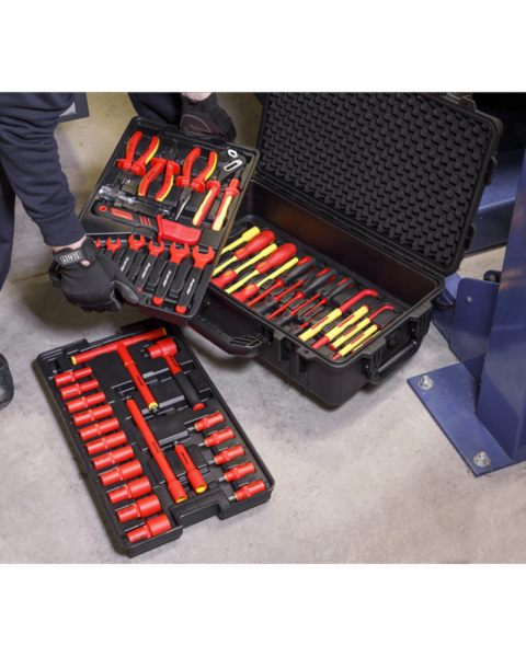 1000V Insulated Tool Kit 3/8"Sq Drive 50pc