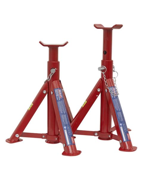 Axle Stands (Pair) 2 Tonne Capacity per Stand - Folding Type