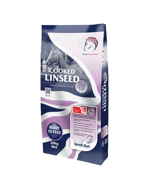 British Horse Feed Cooked Linseed Meal