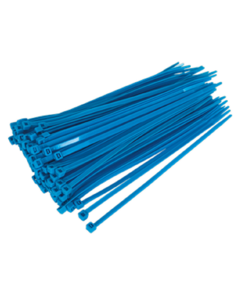 Cable Tie 200 x 4.4mm Blue Pack of 100