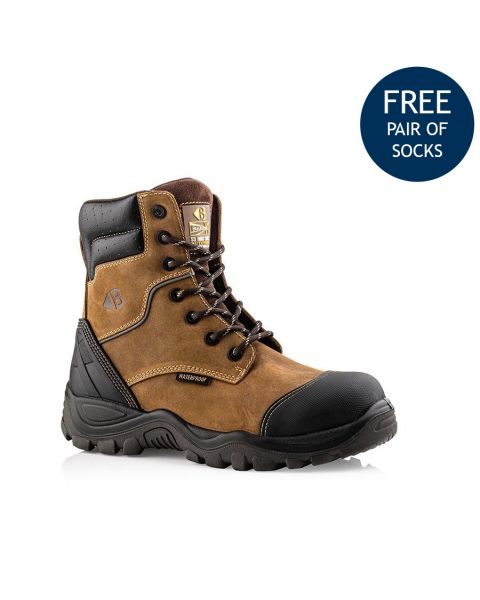 Buckler Safety Lace/Zip Boot