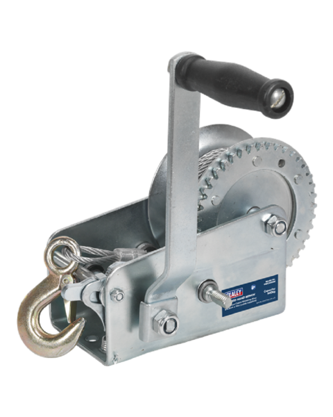 Geared Hand Winch 900kg Capacity with Cable