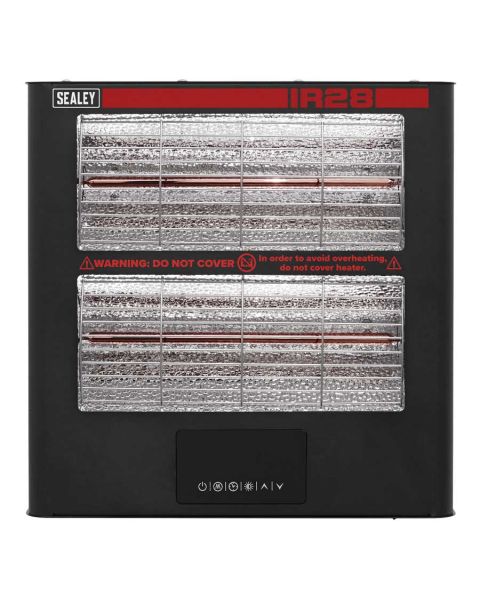 Infrared Quartz Heater - Wall Mounting 2.8kW/230V