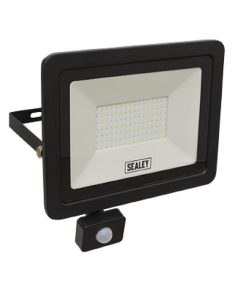 Extra-Slim Floodlight with PIR Sensor 100W SMD LED