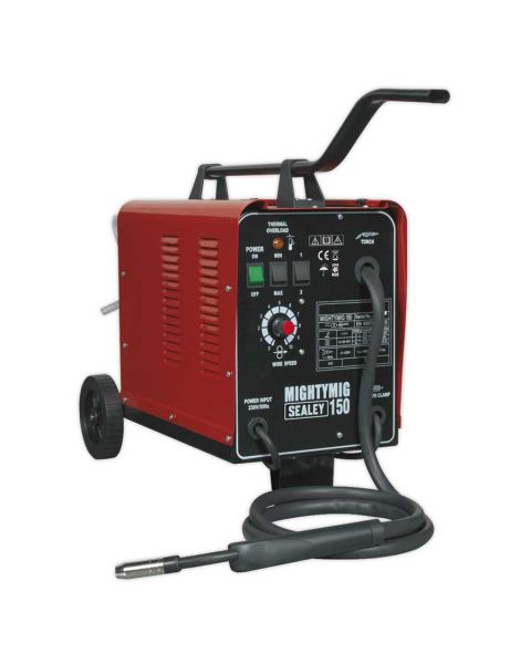 Professional Gas/No-Gas MIG Welder 150A 230V